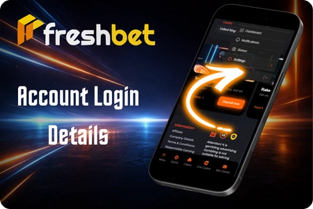 Freshbet login details
